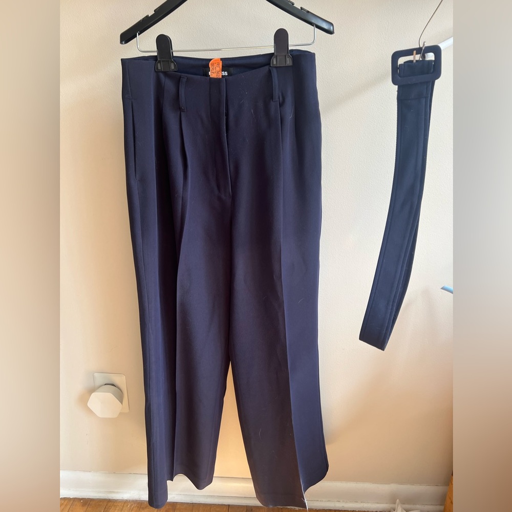 Express Ankle Super High Rise Trouser 6R